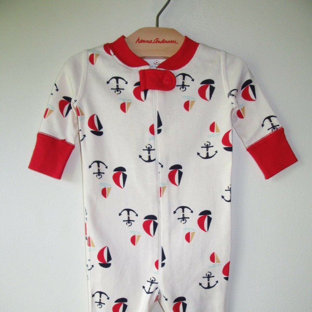 Hanna Andersson Sleeper Smooth Sailing Sail 50